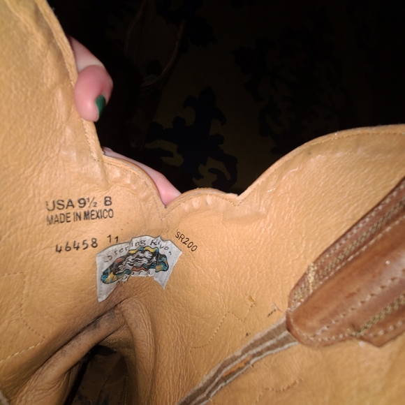 Almost new sterling river cowboy boots size 9.5 - Picture 8 of 14